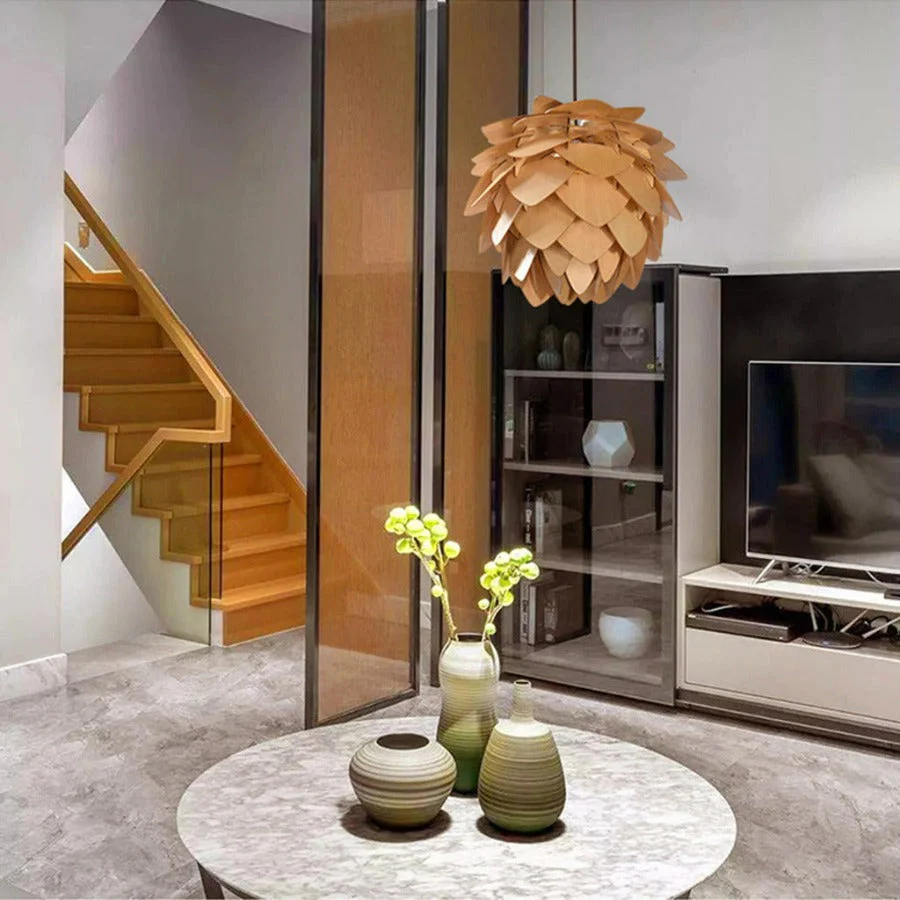 Seinävalaisin Männynkäpy Design Luonnon Inspiraatio Kodin Sisustukseen - Image 7