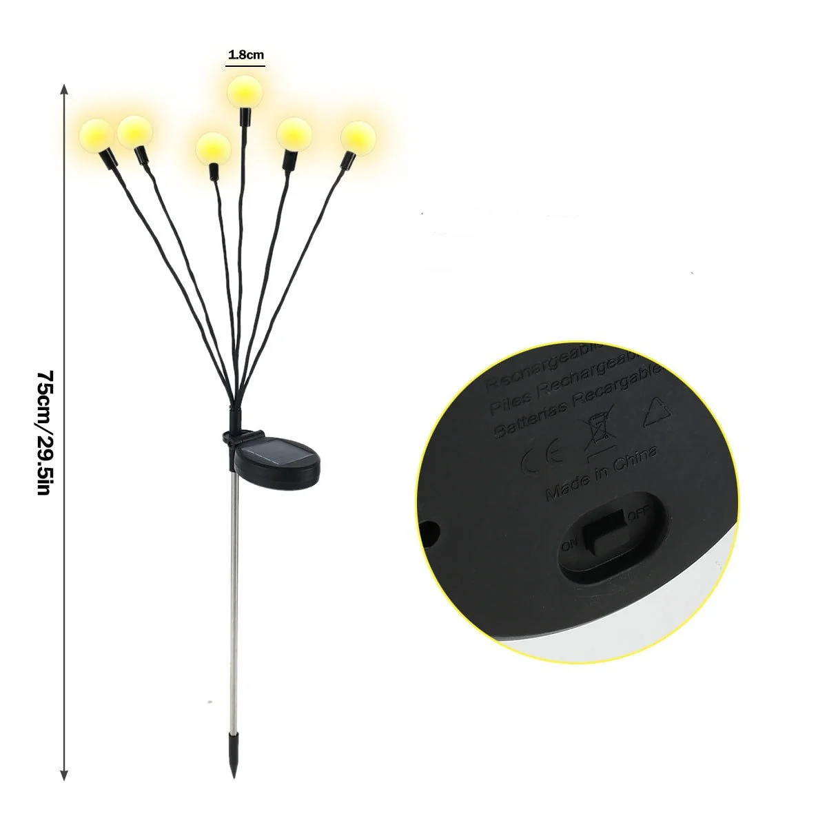 Solar Firefly LED-valot - Image 12