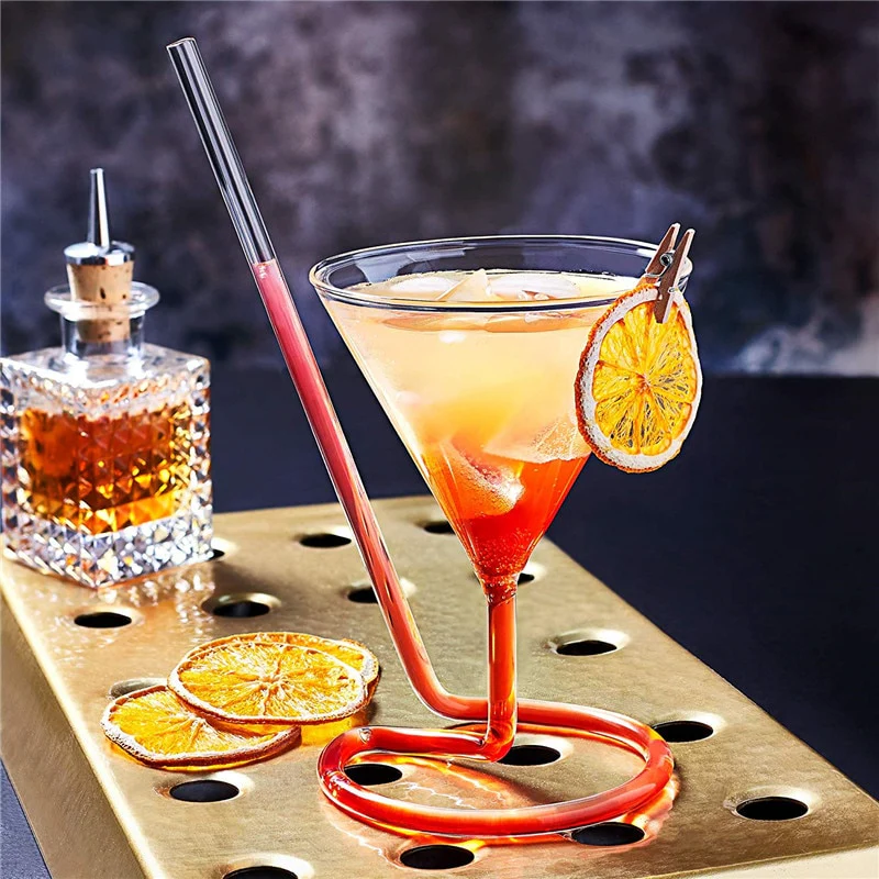 Spiral Straw Cocktail lasi - Image 2
