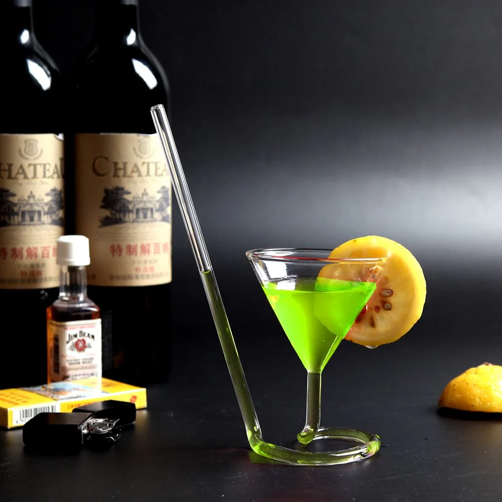 Spiral Straw Cocktail lasi - Image 3