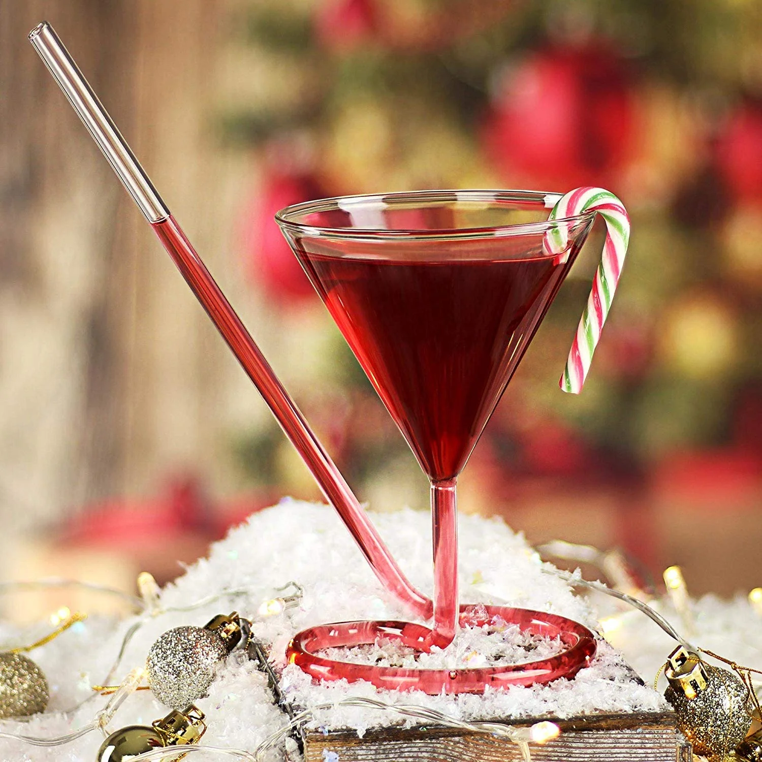 Spiral Straw Cocktail lasi - Image 7