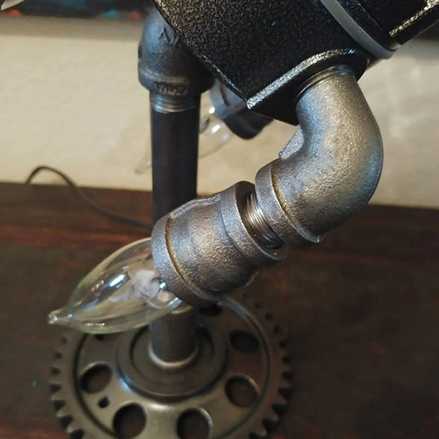 Steampunk Rocket lamppu - Image 6