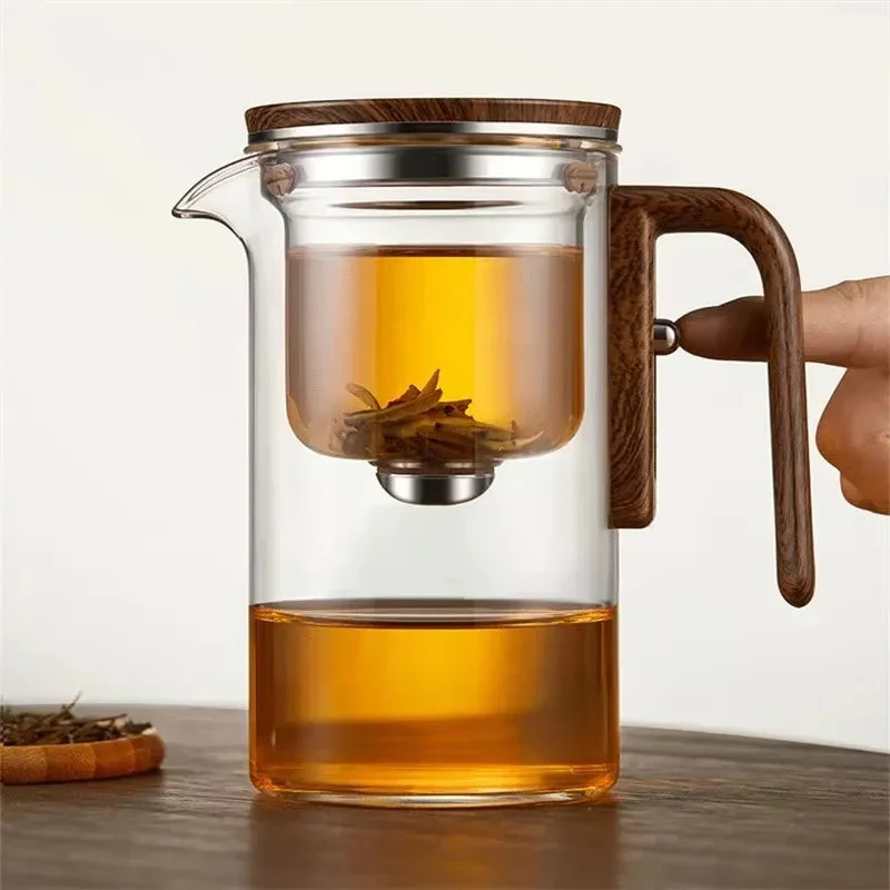 Teetä Hauduttava Infuseri Tyylikkäällä Lasirungolla