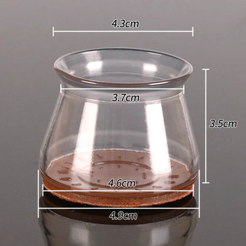 Tuolin Jalkasuojat 4 Kpl Moderni Muotoilu - Image 13