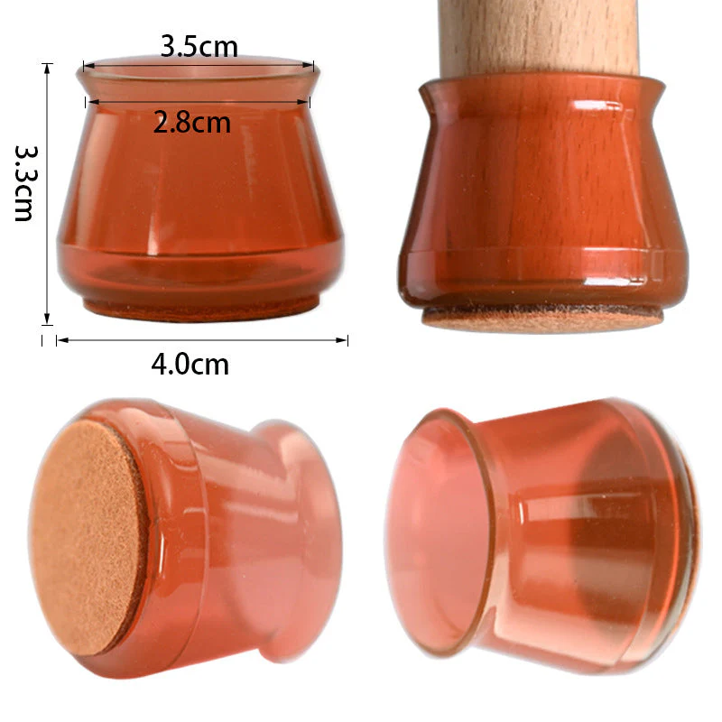 Tuolin Jalkasuojat 4 Kpl Moderni Muotoilu - Image 17