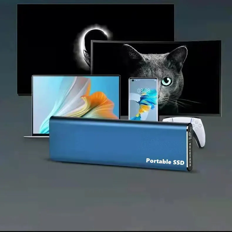Ulkoinen kiintolevy 4 Tt USB-C kannettava tallennustila - Image 6