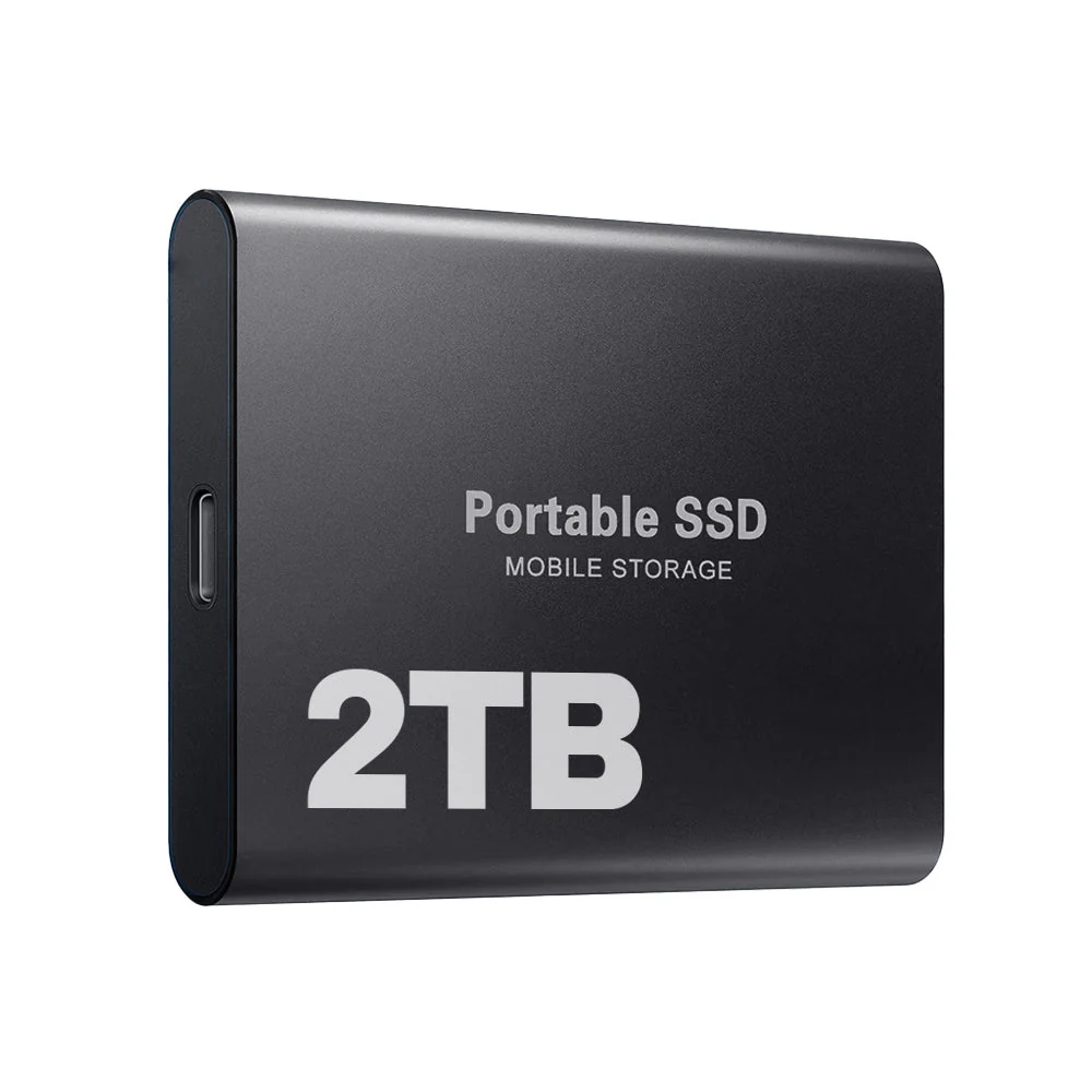 Ulkoisen SSD-aseman 2TB USB-C-tallennusratkaisu