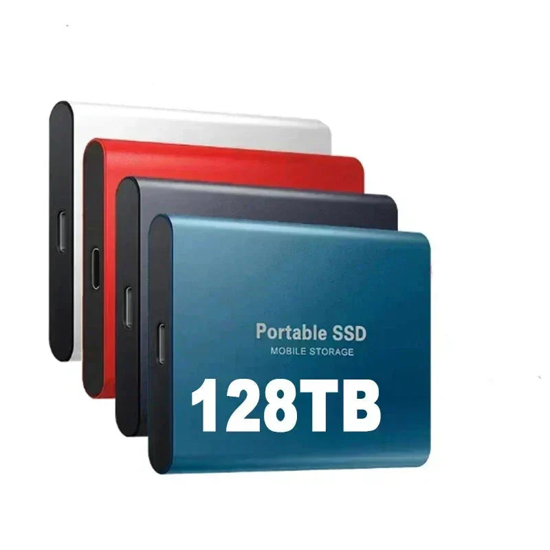 Ulkoisen SSD-levyn 128 TB Kompakti ja Luotettava Tallennustila