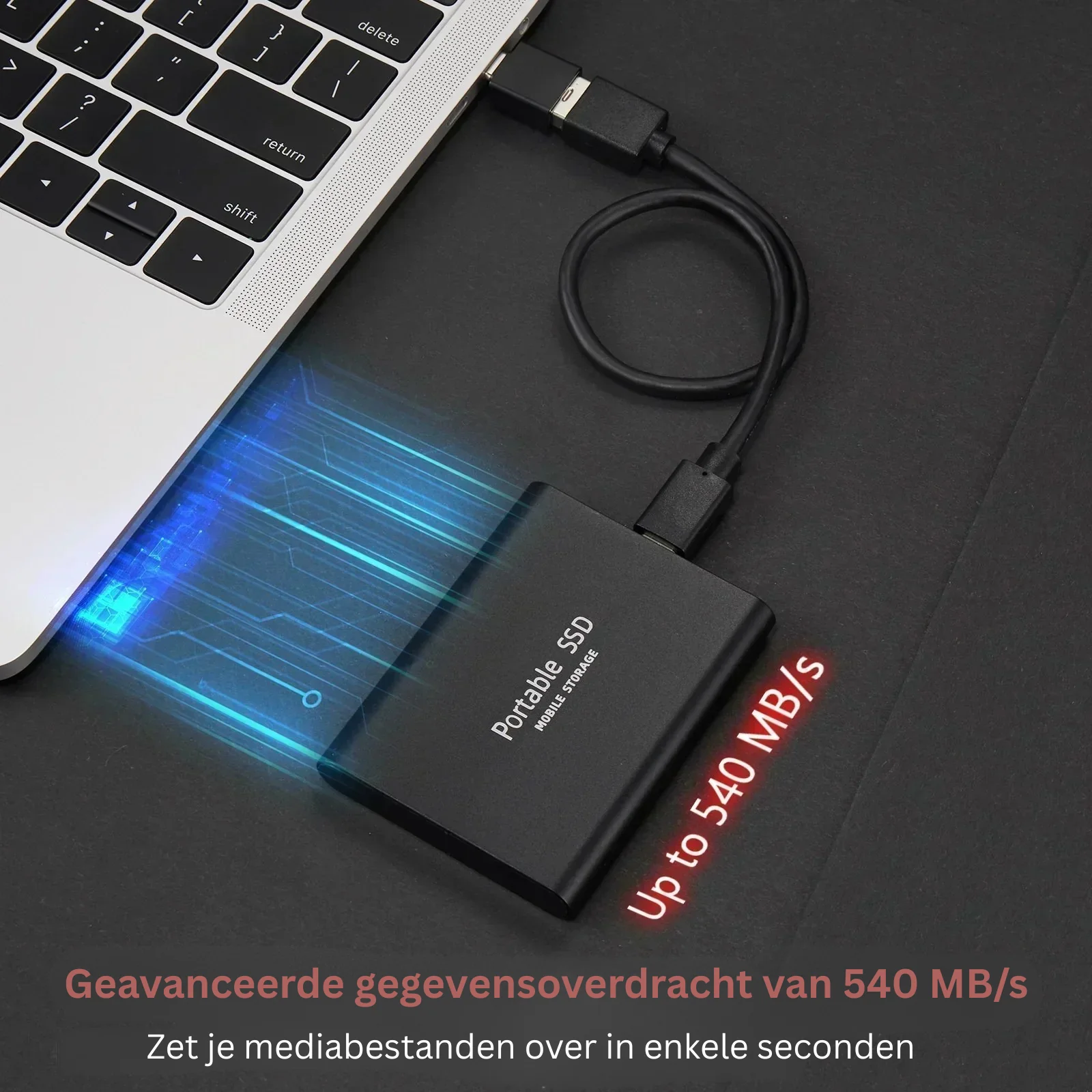 Ulkoisen SSD-levyn 128 TB Kompakti ja Luotettava Tallennustila - Image 2