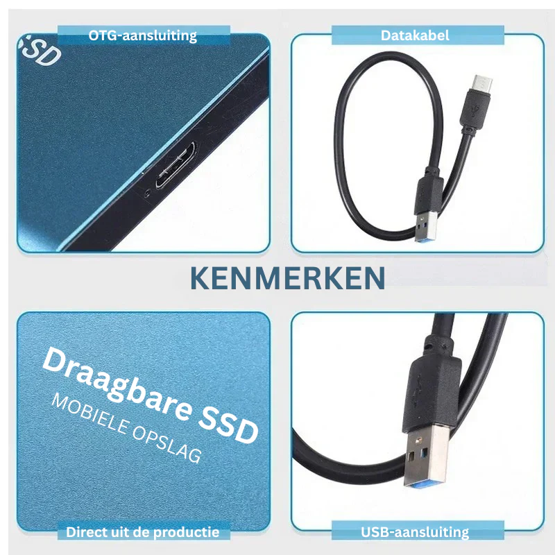 Ulkoisen SSD-levyn 128 TB Kompakti ja Luotettava Tallennustila - Image 5