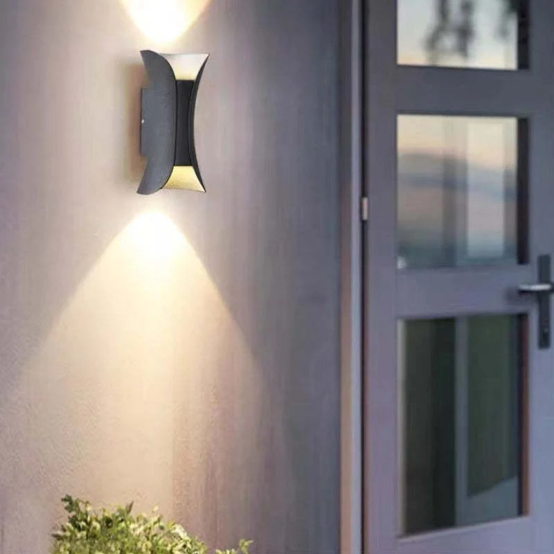 Ulkoseinävalaisin Moderni LED-muotoilu Vedenpitävä Terassi Valaisin - Image 4