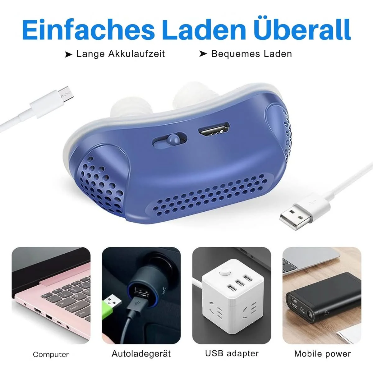 Uniapnean Hoitoon Kompakti CPAP-laite Microbreath - Image 4