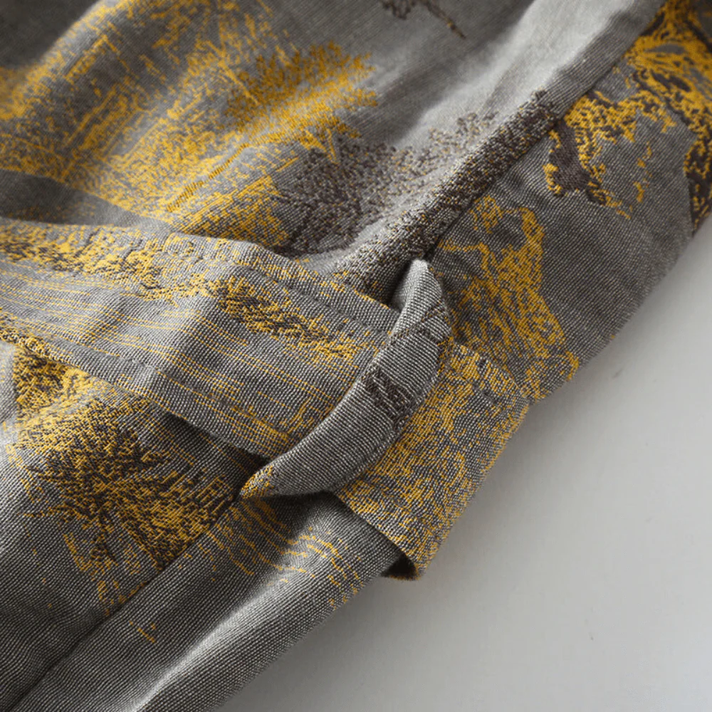 Unisex Kimono Kylpytakki Retro-muotoilulla - Image 5