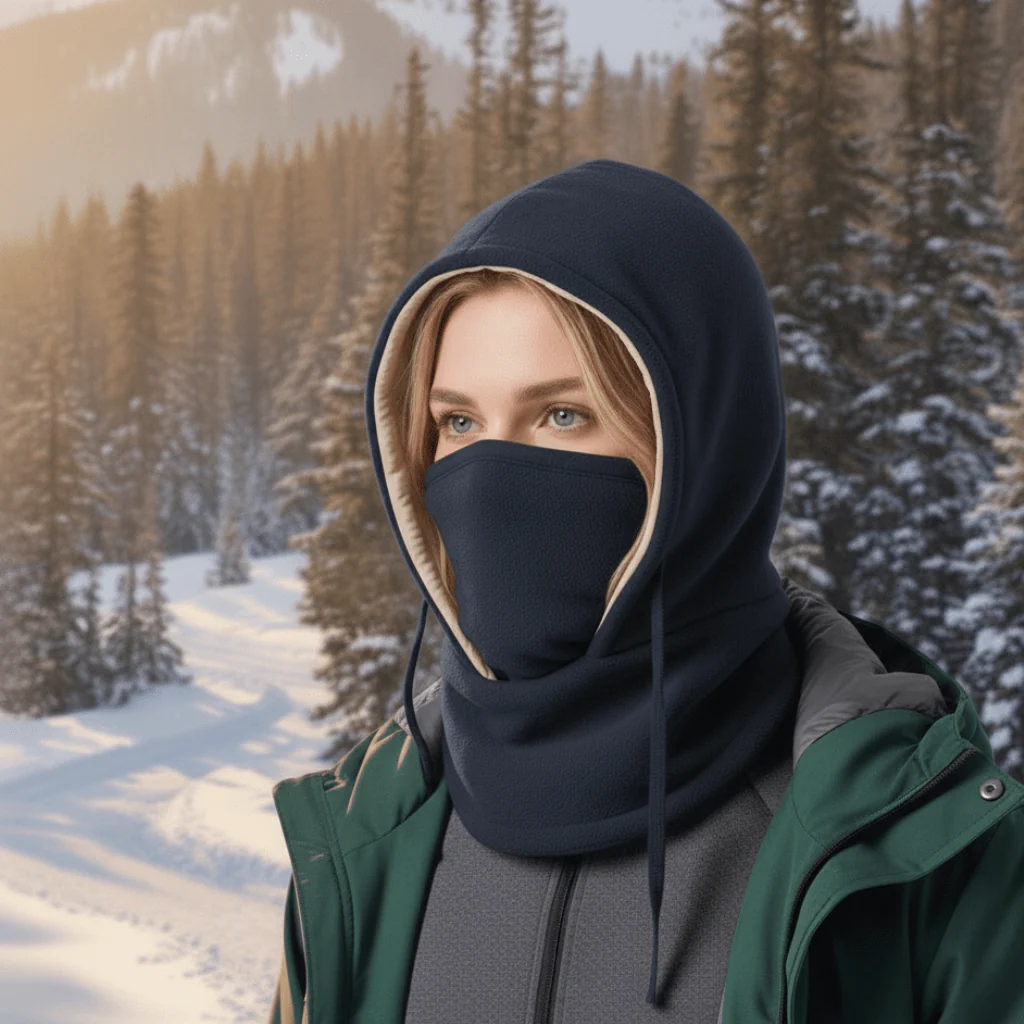 Unisex Talvihattu Tuulenpitävällä Suojalla Moderni Ulkoilu - Image 7