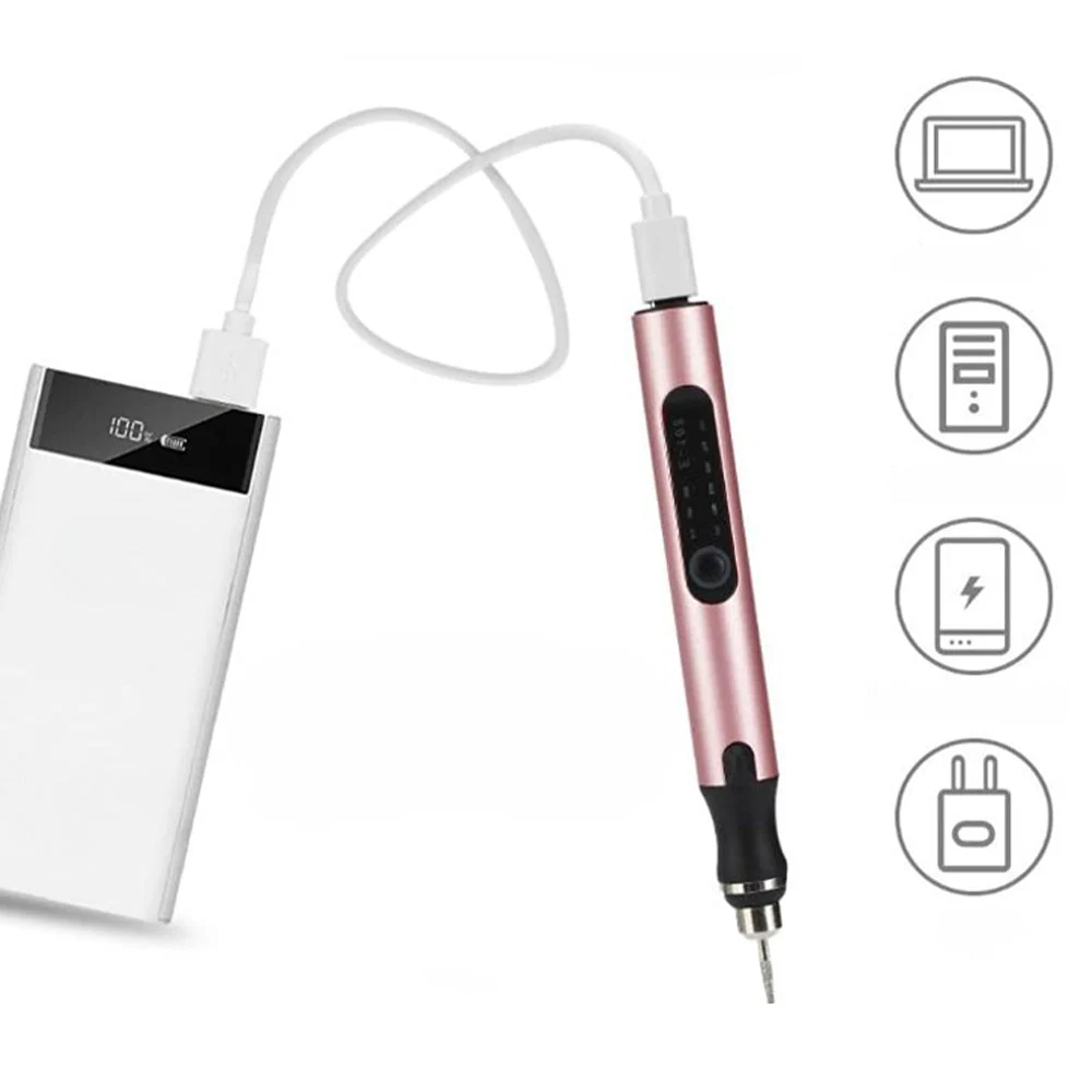 USB-ladattava Kaiverruskynä Tarkka ja Hiljainen - Image 4