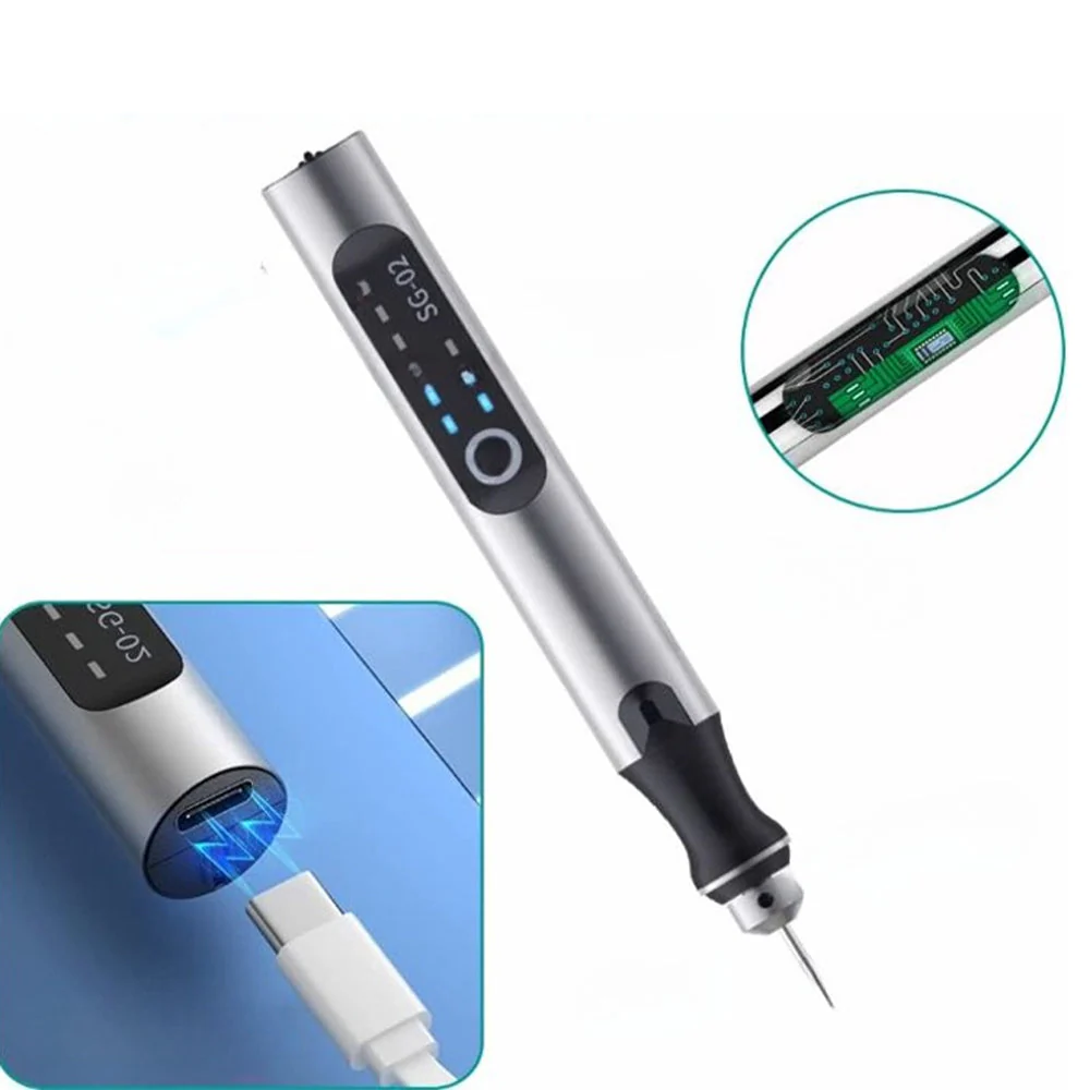 USB-ladattava Kaiverruskynä Tarkka ja Hiljainen - Image 5