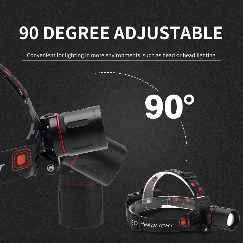 USB-ladattava LED-otsalamppu - Image 8