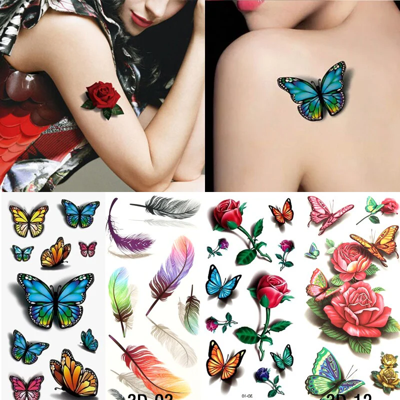 Väliaikainen Body Tattoo tarra - Image 10