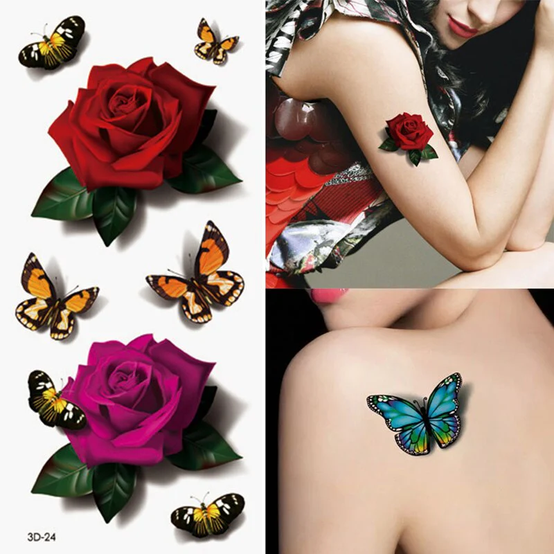 Väliaikainen Body Tattoo tarra - Image 11