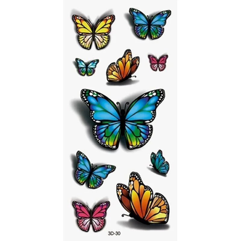 Väliaikainen Body Tattoo tarra - Image 12