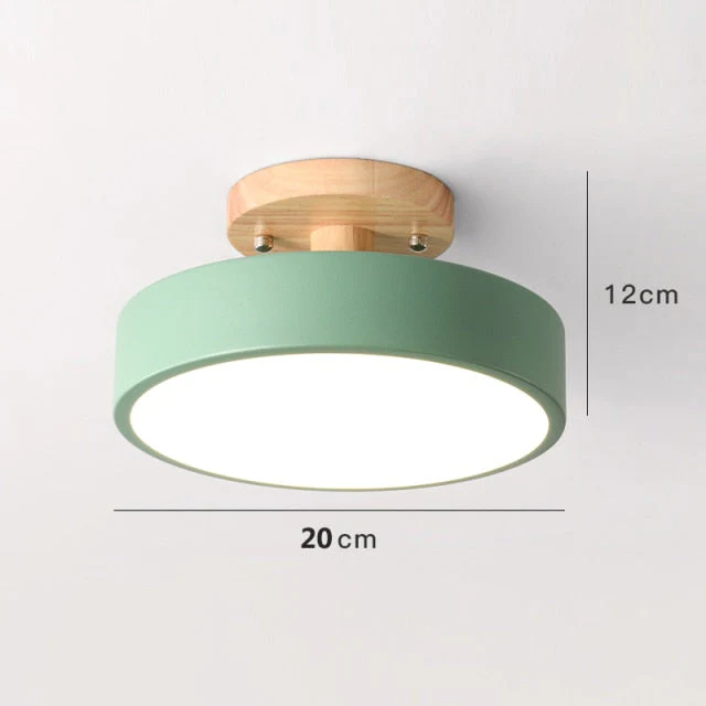 Värikäs LED-kattovalaisin Pohjoismaiseen Tyyliin - Image 11