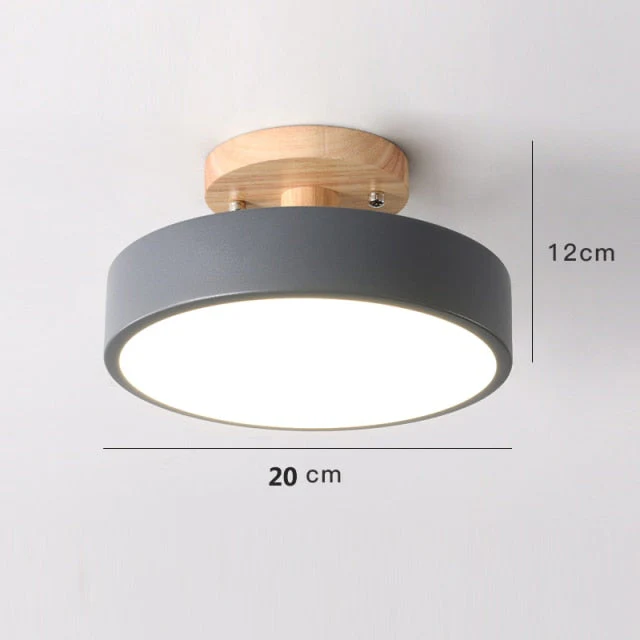 Värikäs LED-kattovalaisin Pohjoismaiseen Tyyliin - Image 12