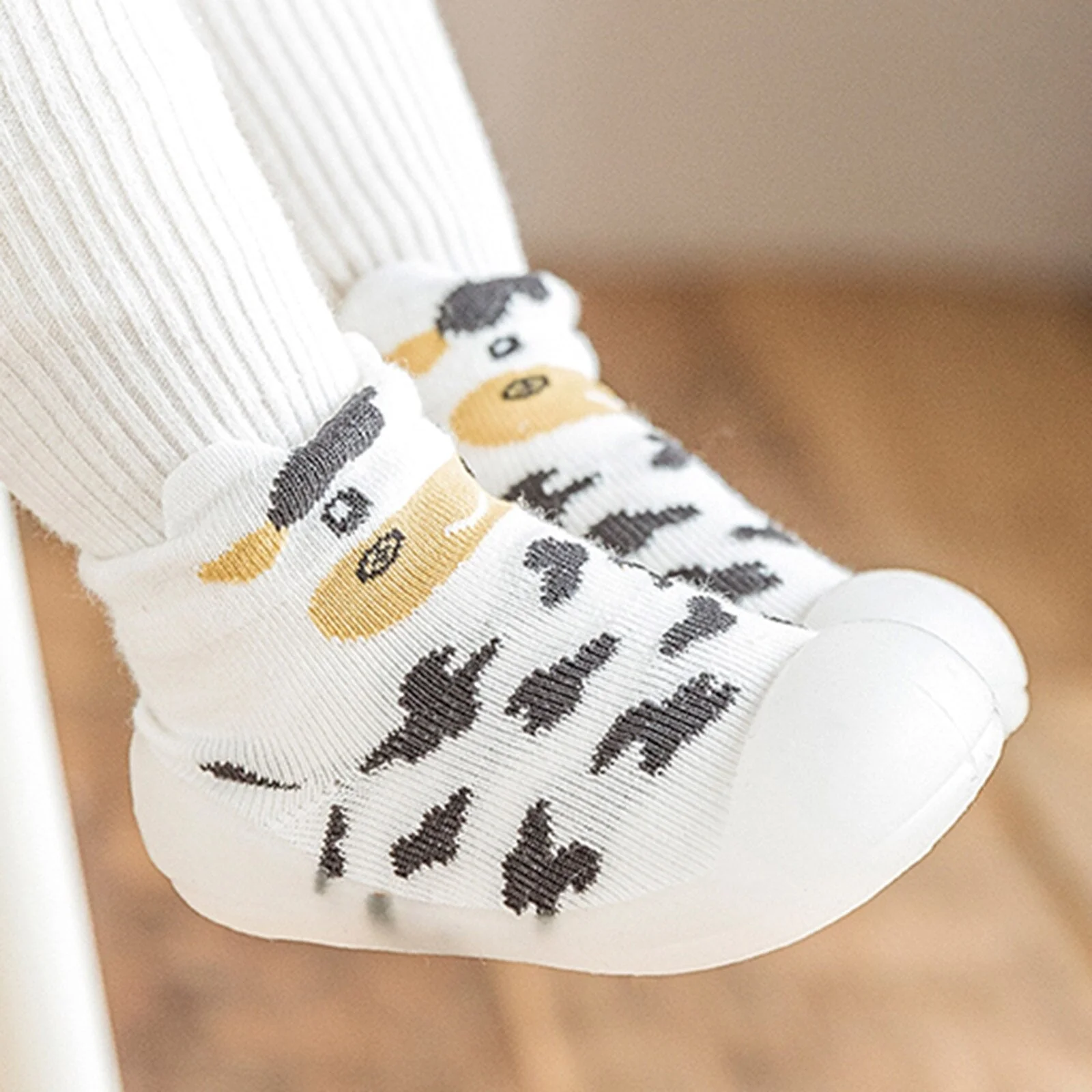 Vauvan lämpimät neulotut sukat Kengät - Image 5