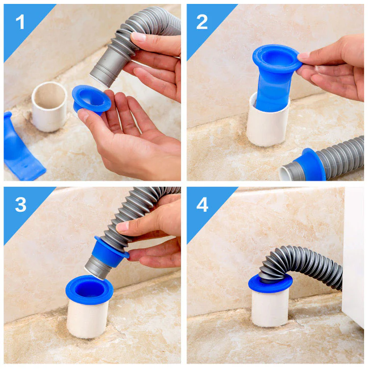 Viemäri Anti-Odor tiivisteen tyhjennysrengas - Image 6